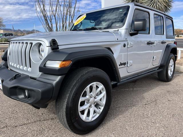 used 2023 Jeep Wrangler car, priced at $36,389