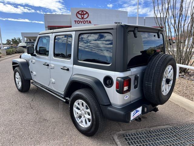 used 2023 Jeep Wrangler car, priced at $36,389