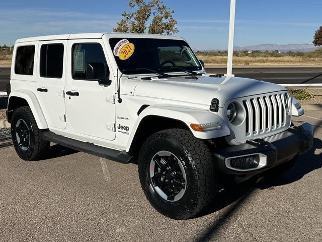 used 2021 Jeep Wrangler Unlimited car, priced at $33,989