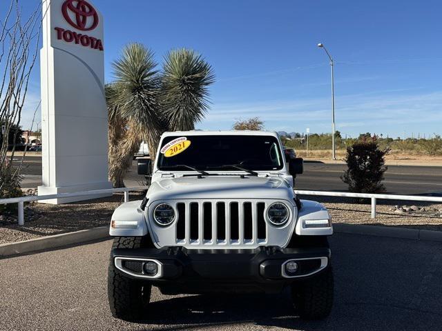 used 2021 Jeep Wrangler Unlimited car, priced at $33,989