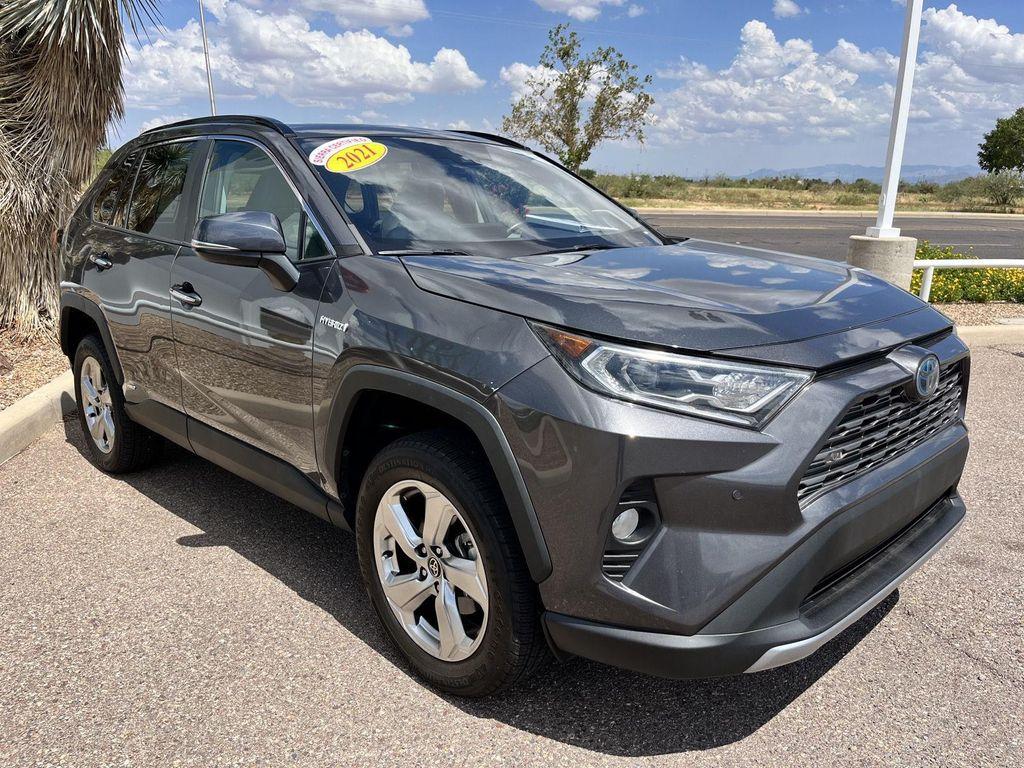 used 2021 Toyota RAV4 Hybrid car, priced at $30,289