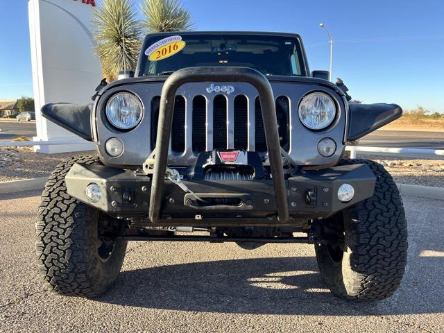 used 2016 Jeep Wrangler Unlimited car, priced at $25,789