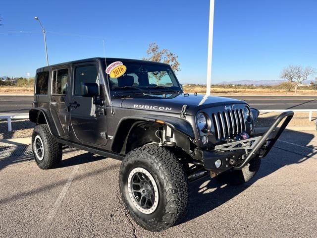 used 2016 Jeep Wrangler Unlimited car, priced at $25,789