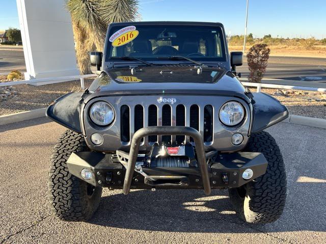 used 2016 Jeep Wrangler Unlimited car, priced at $25,789