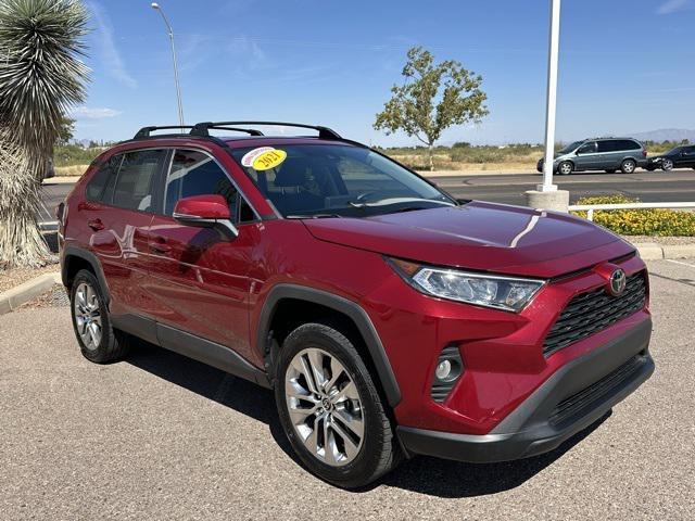 used 2021 Toyota RAV4 car, priced at $30,789