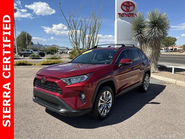 used 2021 Toyota RAV4 car, priced at $30,789