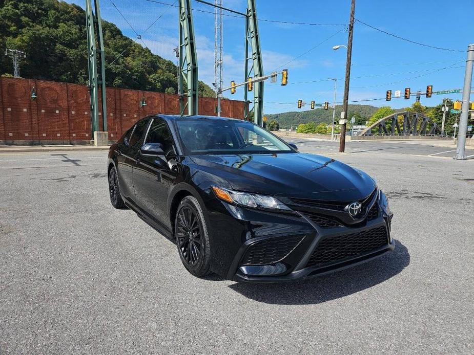 used 2021 Toyota Camry car, priced at $28,700