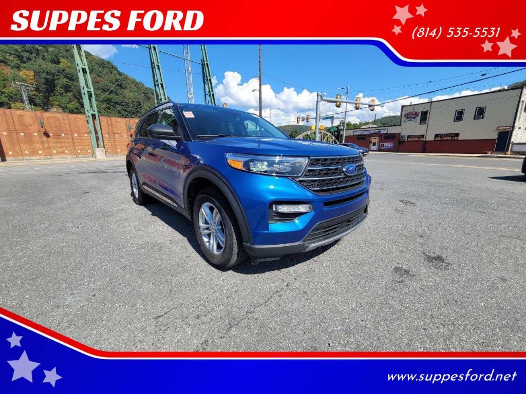 used 2022 Ford Explorer car, priced at $34,900