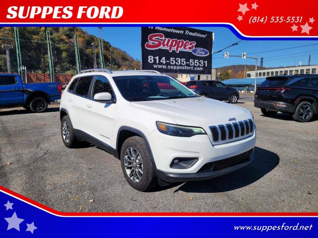 used 2020 Jeep Cherokee car, priced at $18,500