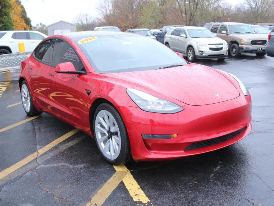 used 2023 Tesla Model 3 car, priced at $33,998