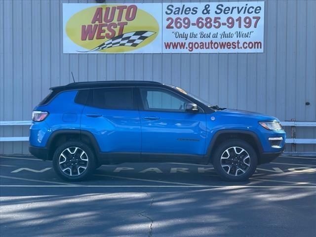 used 2021 Jeep Compass car, priced at $23,995