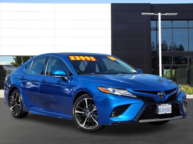 used 2018 Toyota Camry car, priced at $21,195