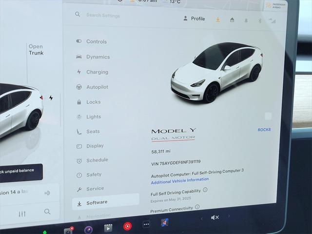used 2022 Tesla Model Y car, priced at $29,888
