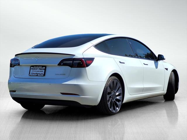 used 2021 Tesla Model 3 car, priced at $27,000