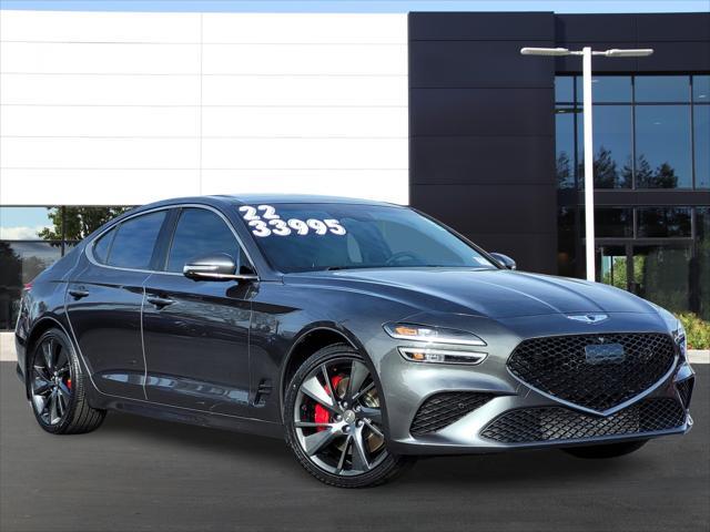 used 2022 Genesis G70 car, priced at $33,995