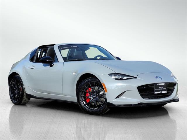 used 2024 Mazda MX-5 Miata RF car, priced at $39,888