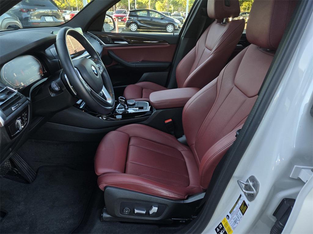 used 2022 BMW X3 car, priced at $34,995