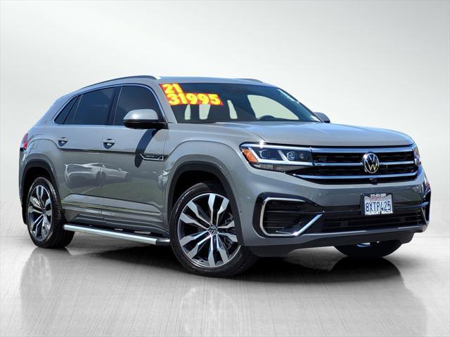 used 2021 Volkswagen Atlas Cross Sport car, priced at $31,995