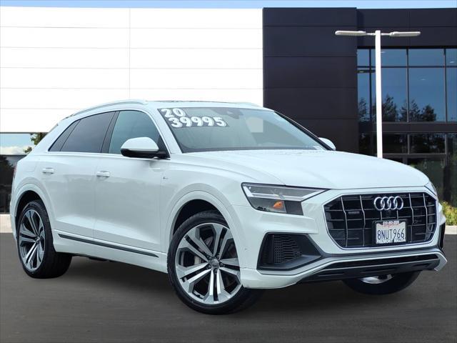 used 2020 Audi Q8 car, priced at $39,995