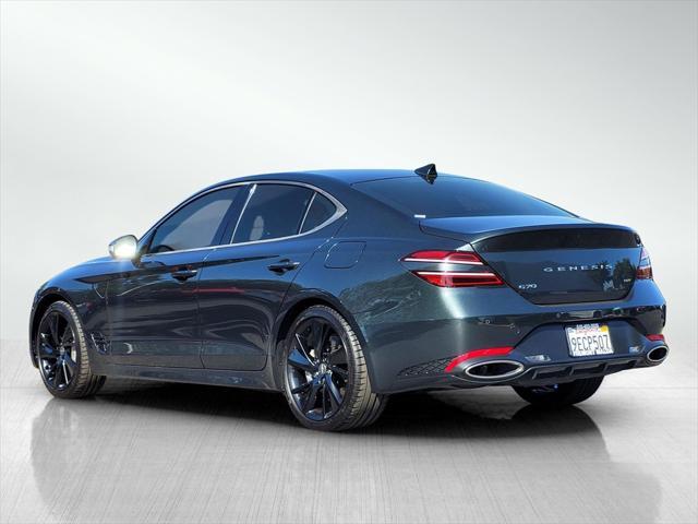 used 2023 Genesis G70 car, priced at $34,888