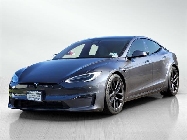 used 2021 Tesla Model S car, priced at $55,000