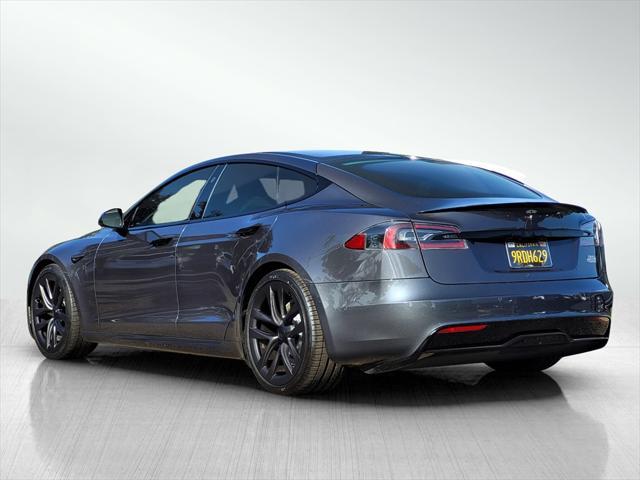 used 2021 Tesla Model S car, priced at $55,000