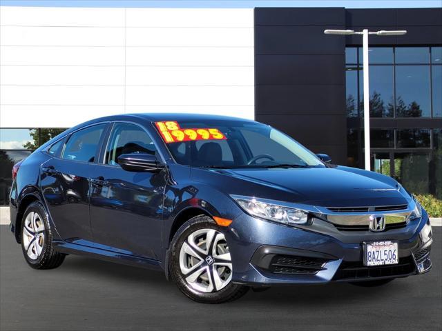 used 2018 Honda Civic car, priced at $19,995