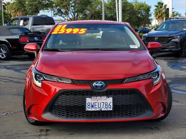 used 2021 Toyota Corolla Hybrid car, priced at $25,995