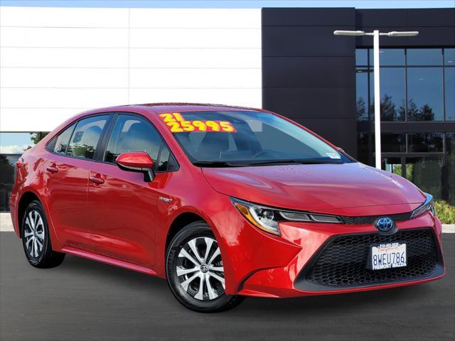 used 2021 Toyota Corolla Hybrid car, priced at $25,995