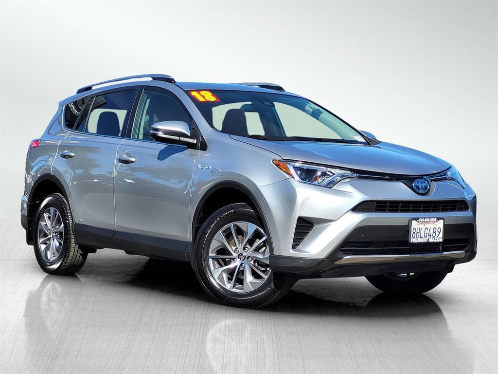 used 2018 Toyota RAV4 Hybrid car, priced at $21,995