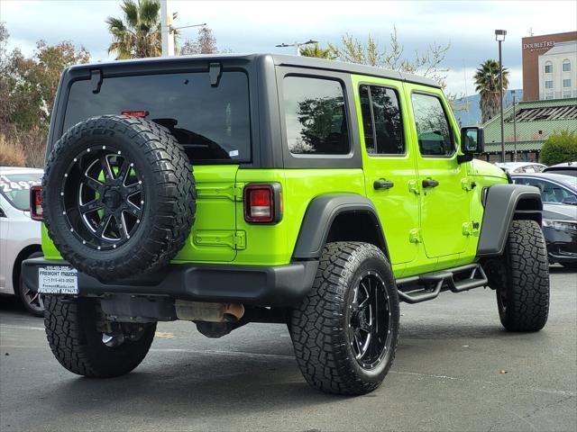 used 2021 Jeep Wrangler Unlimited car, priced at $32,495