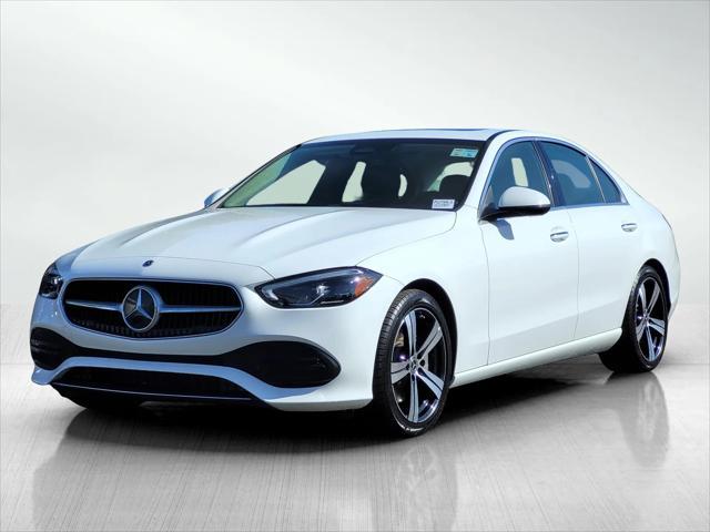 used 2022 Mercedes-Benz C-Class car, priced at $34,888
