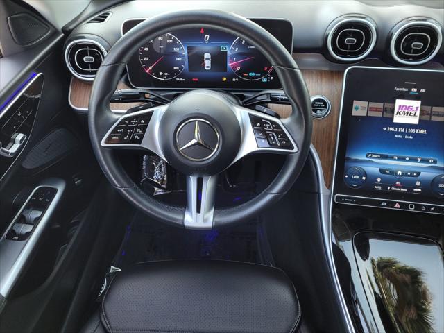 used 2022 Mercedes-Benz C-Class car, priced at $34,888