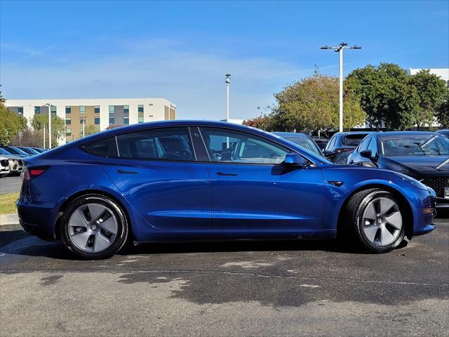 used 2022 Tesla Model 3 car, priced at $28,995