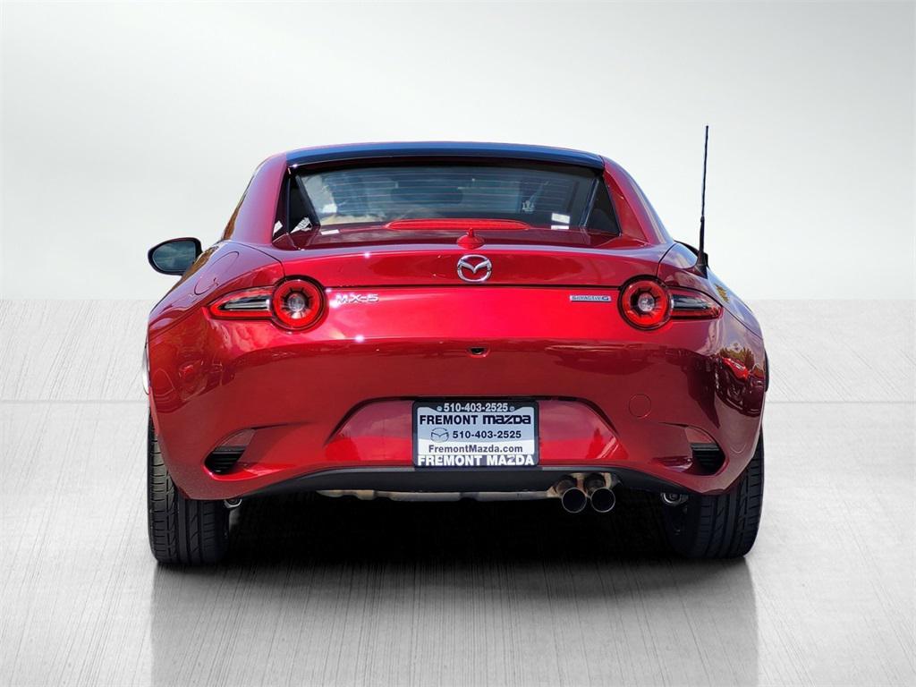 used 2024 Mazda MX-5 Miata RF car, priced at $36,500