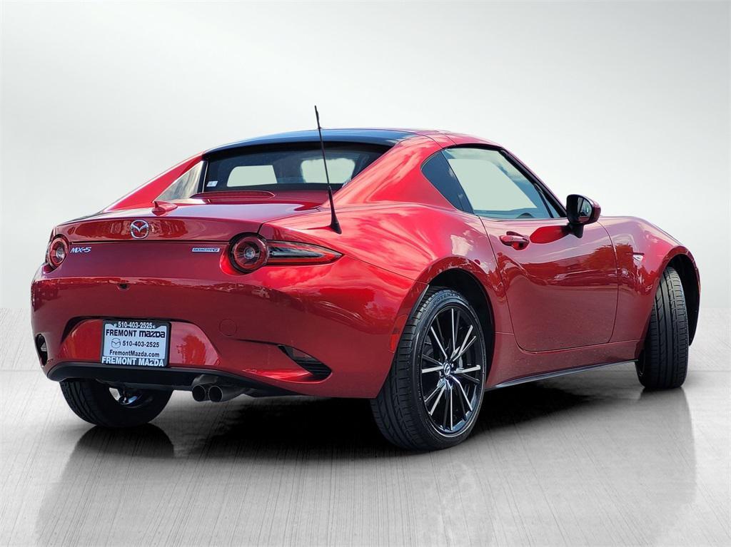 used 2024 Mazda MX-5 Miata RF car, priced at $36,500