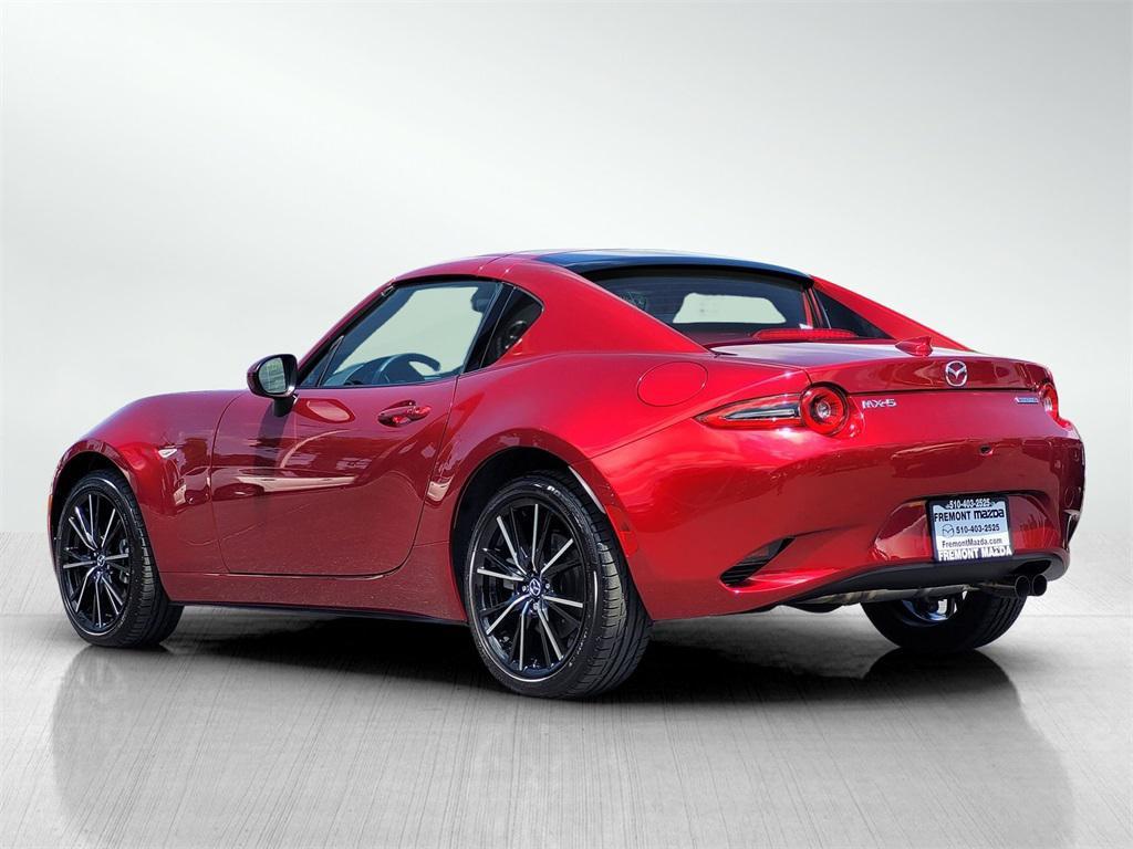 used 2024 Mazda MX-5 Miata RF car, priced at $36,500
