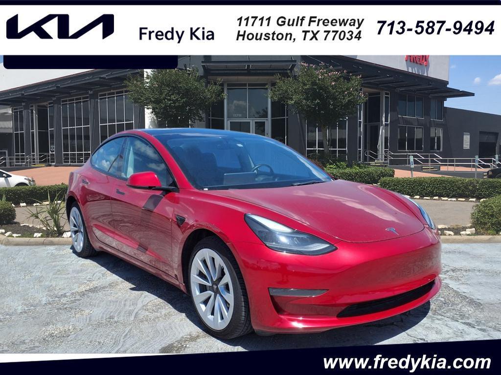 used 2023 Tesla Model 3 car, priced at $23,330