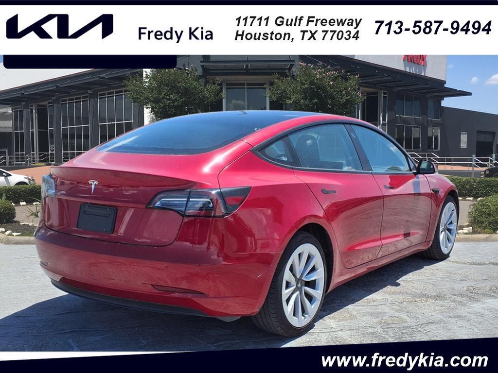 used 2023 Tesla Model 3 car, priced at $23,330