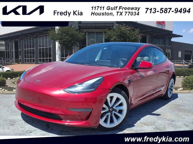 used 2023 Tesla Model 3 car, priced at $23,330