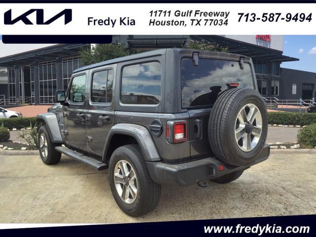 used 2021 Jeep Wrangler Unlimited car, priced at $35,000