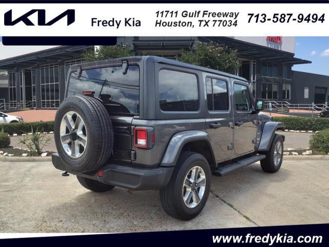 used 2021 Jeep Wrangler Unlimited car, priced at $35,000