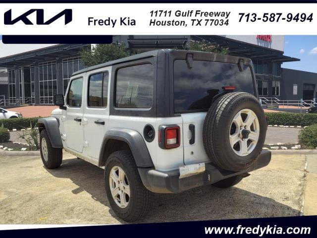 used 2020 Jeep Wrangler Unlimited car, priced at $29,000