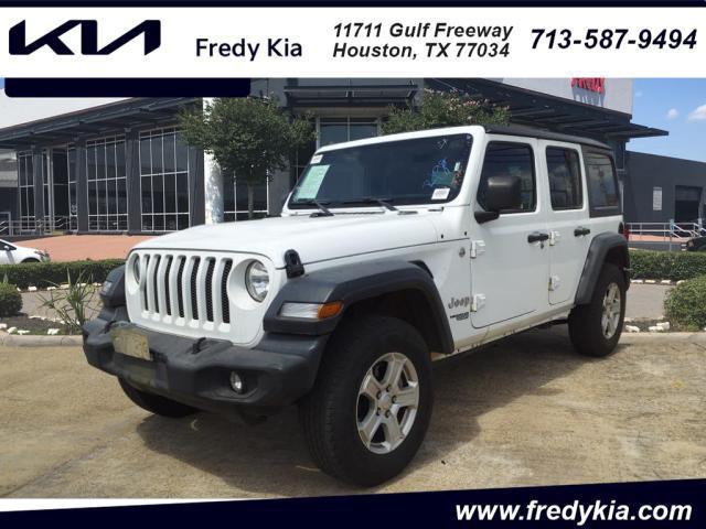 used 2020 Jeep Wrangler Unlimited car, priced at $29,000