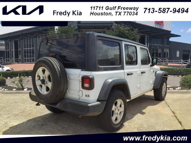 used 2020 Jeep Wrangler Unlimited car, priced at $29,000