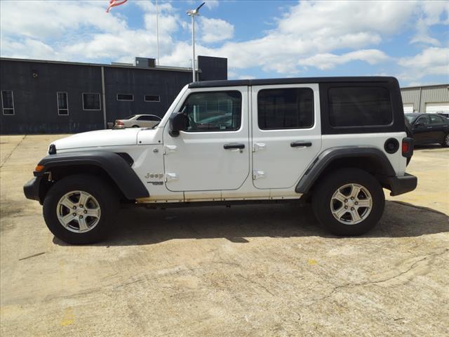 used 2020 Jeep Wrangler Unlimited car, priced at $29,000