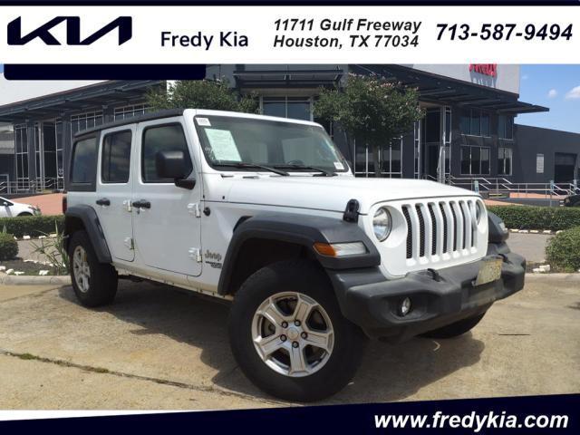 used 2020 Jeep Wrangler Unlimited car, priced at $29,000