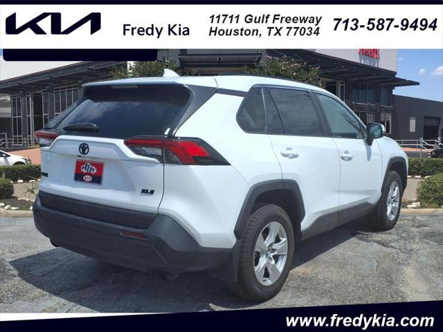 used 2021 Toyota RAV4 car, priced at $24,490