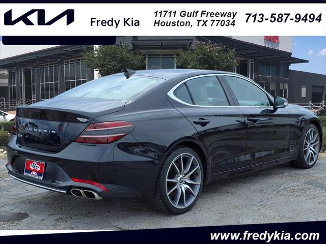 used 2023 Genesis G70 car, priced at $27,500