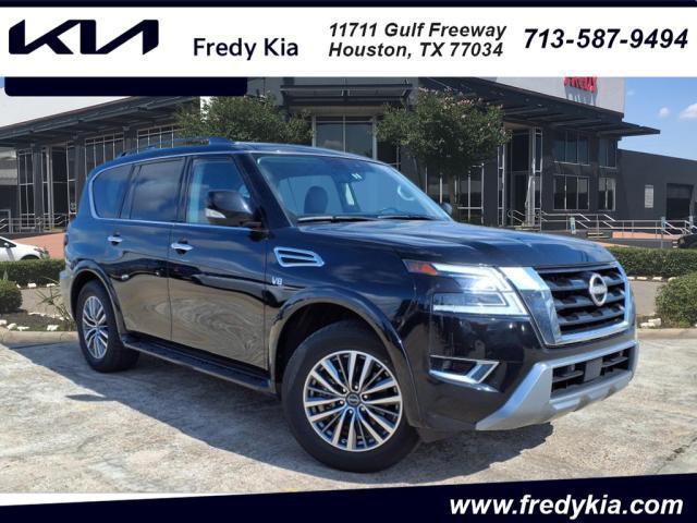 used 2022 Nissan Armada car, priced at $34,000